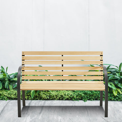 Classic British Garden Bench - Wood